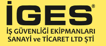 İGES İŞGÜVENLİĞİ EKİPMANLARI SANAYİ VE TİCARET LİMİTED ŞİRKETİ Logo