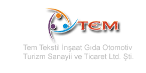 TEM TEKSTİL İNŞAAT GIDA OTOMOTİV VE TURİZM SANAYİ VE TİCARET LİMİTED ŞİRKETİ Logo