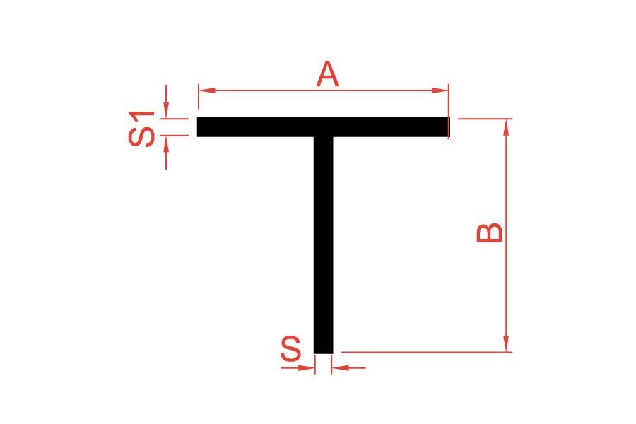 Aluminum T Profile