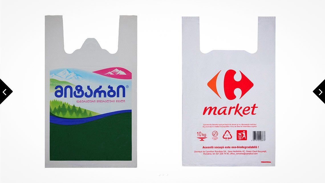 Plastic Packaging Store and Market Bags