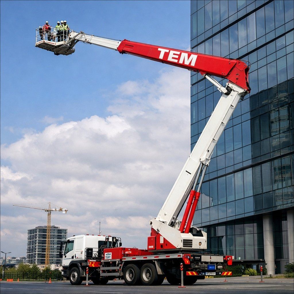 15–18 m Aerial Platform Truck Crane