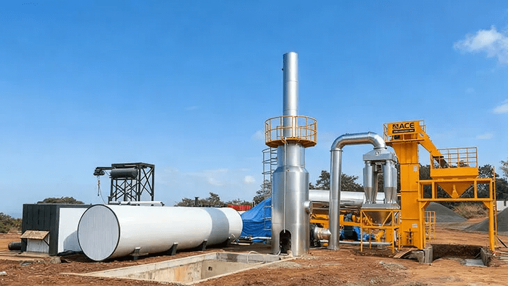 DHB Asphalt Drum Mix Plant