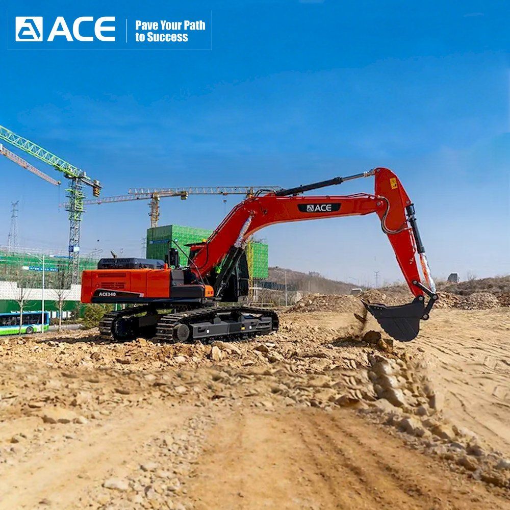 ACE Group 65 Small Crawler Excavator 6ton for Farm Digging & Landscaping W/ YANMAR Engine