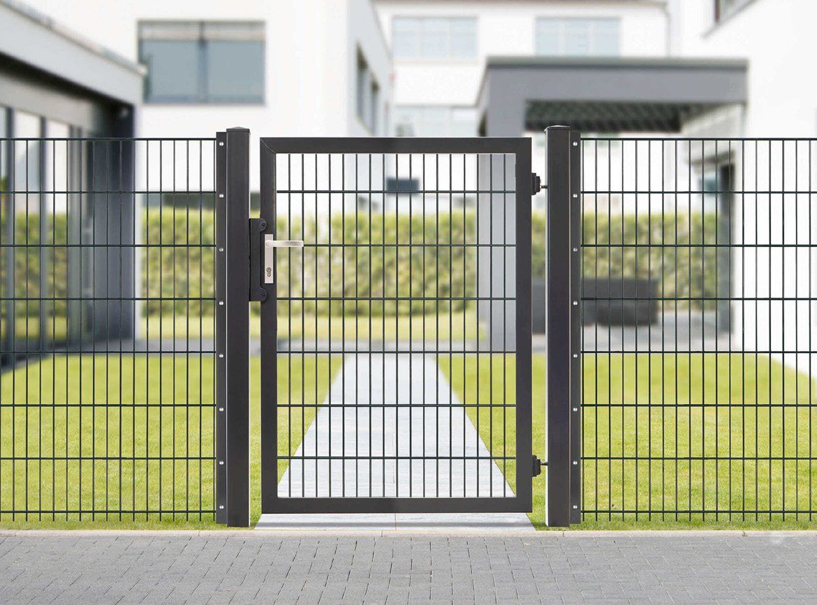 Garden Iron Door