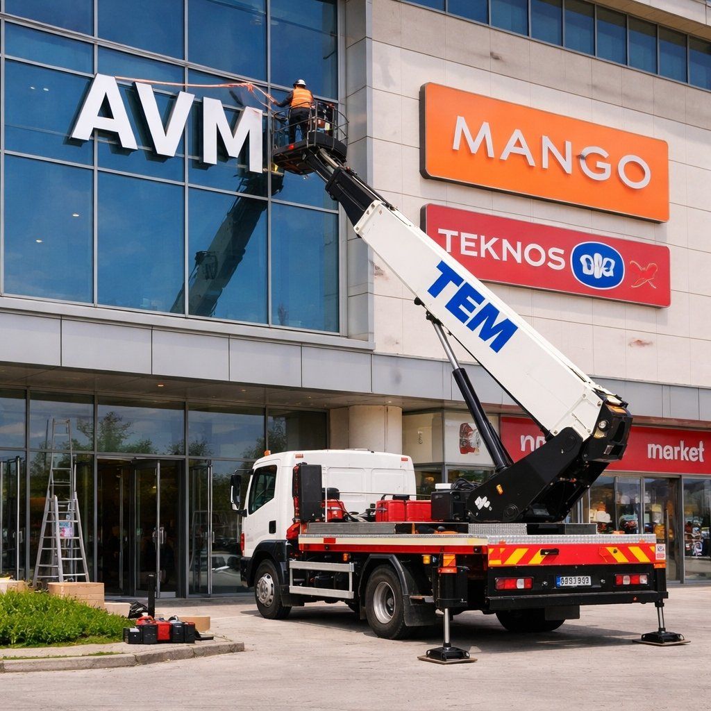 30–35 m Bucket Truck Crane