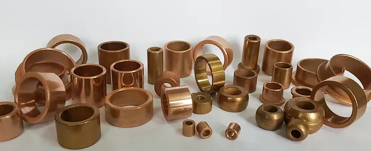 Bronze Iron Sintered Self Lubrıcated Bushe Parts