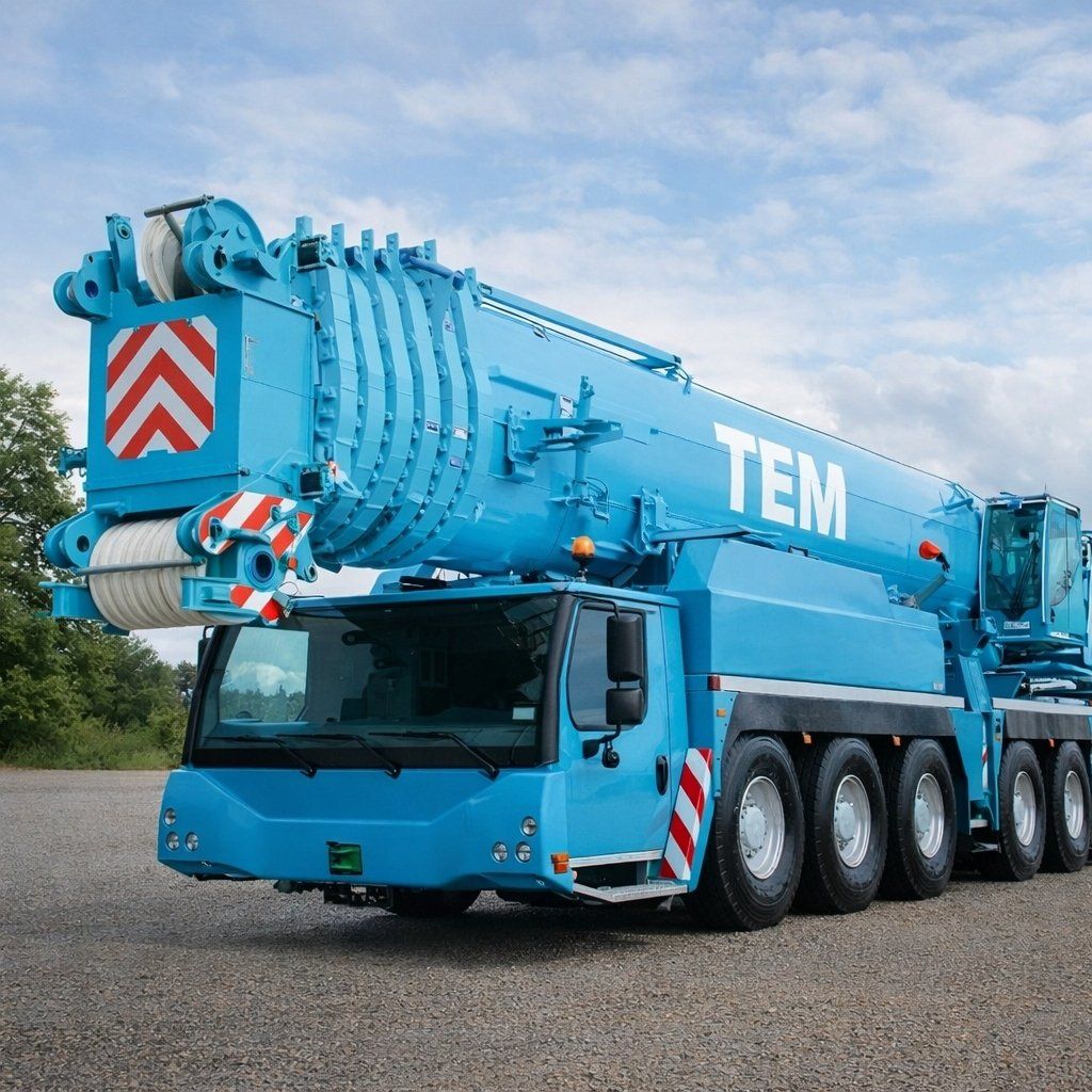 136 Metre / 500 Ton Mobil Vinç