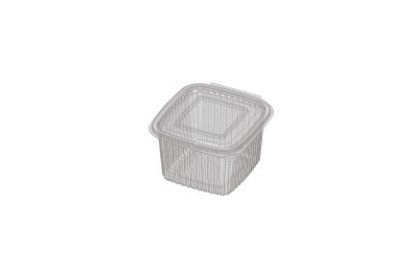 Square Small Plastic Disposable Transparent Food Containers