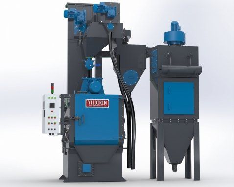 Rubber Drum Sandblasting Machines