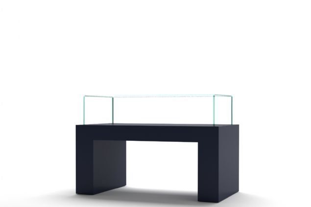 museum table type display cases