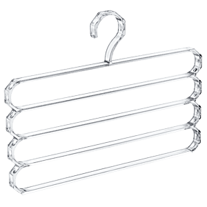 Plastic Multiple Trouser Hangers