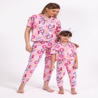 Mother-Child Combines | one-piece pajama sets | pajama sets with shorts | shirt pajama sets | t shirt pajama sets