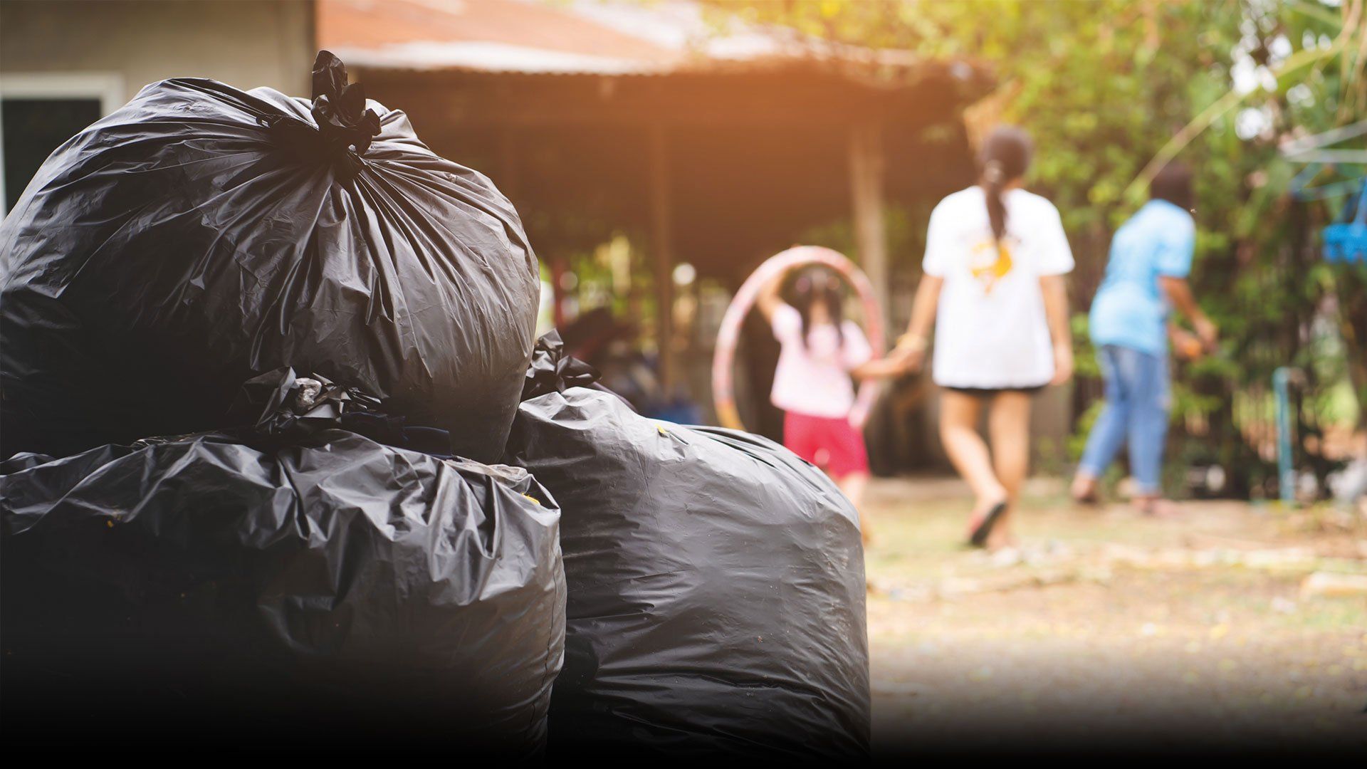 Lined Garbage Bags