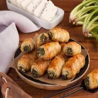 Turkish Ravioli, Pasta with Cheese Parsley Filling, Patty and Pastry, frozen and fresh.