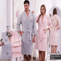 Bathrobe set