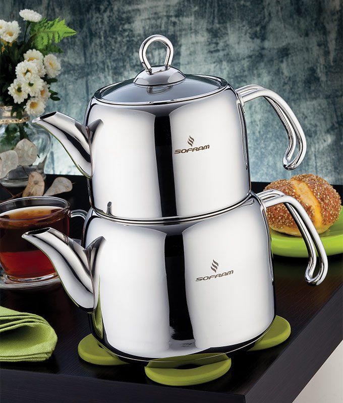 Stainless Steel Teapot