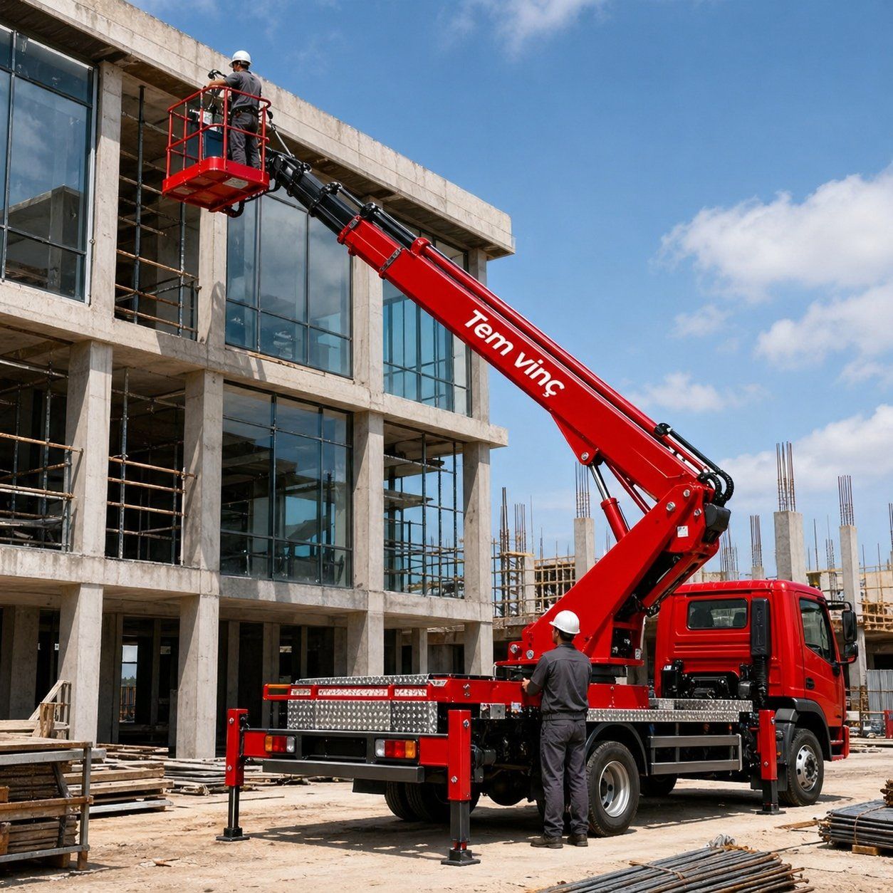 Cityreach 15 Metre Sepetli Vinç