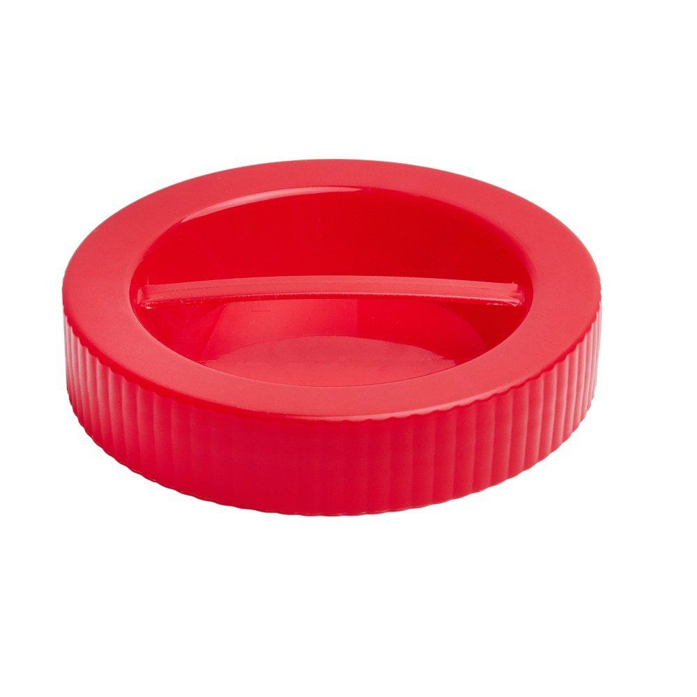 Plastic Jar Lid with Recessed Handle