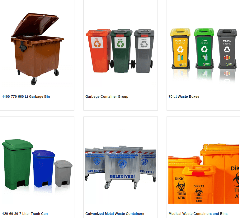 Waste Management Garbage Bin