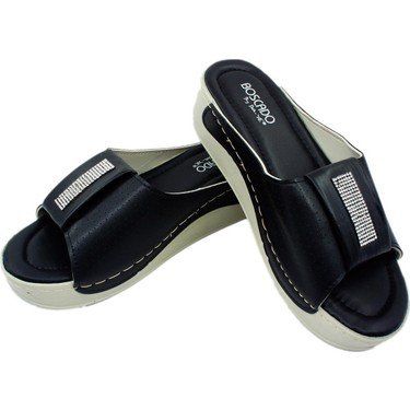 Black Slipper for Woman