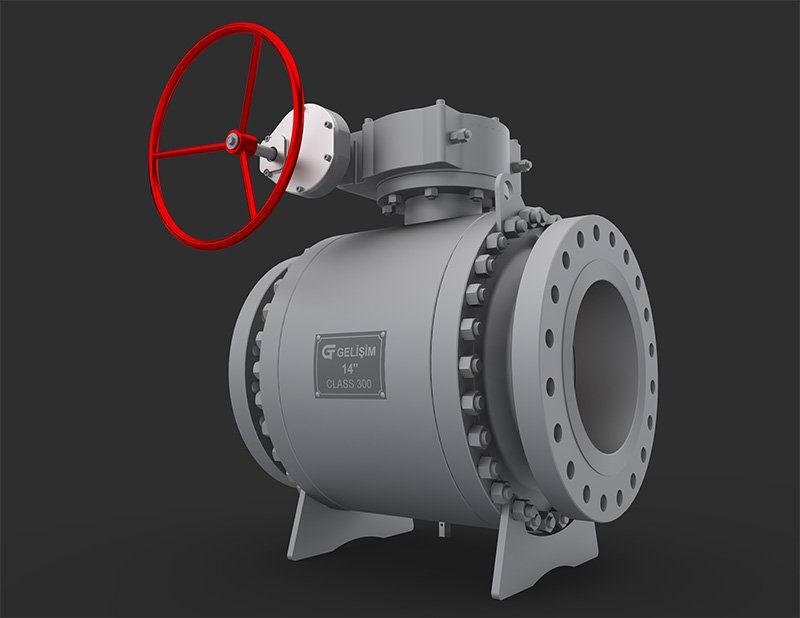 The Bottom Entry Trunnion Ball Valve