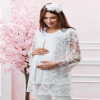 Pajama set for pregnant women