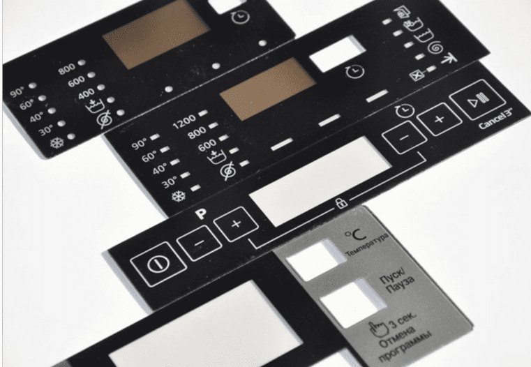 Screen Printing on White Goods Control Panels