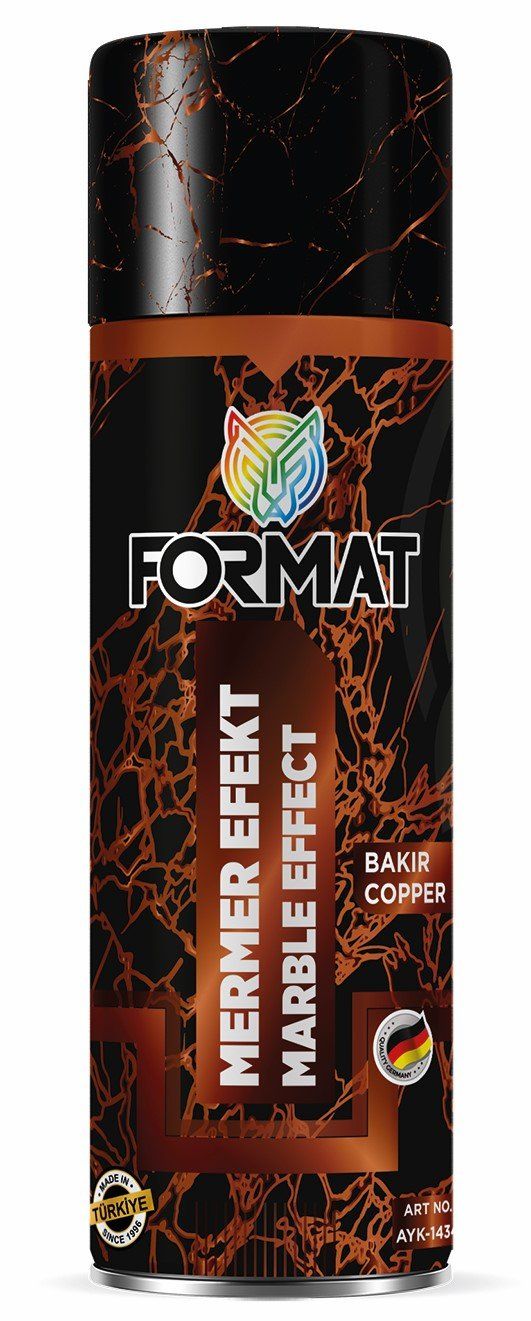 Format Marble Effect Spray Paint (Copper, 200 ml)