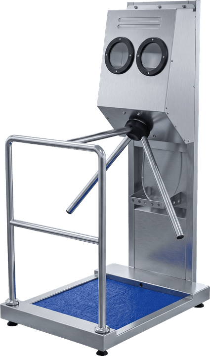 Hygiene Barrier — Footbath Entry