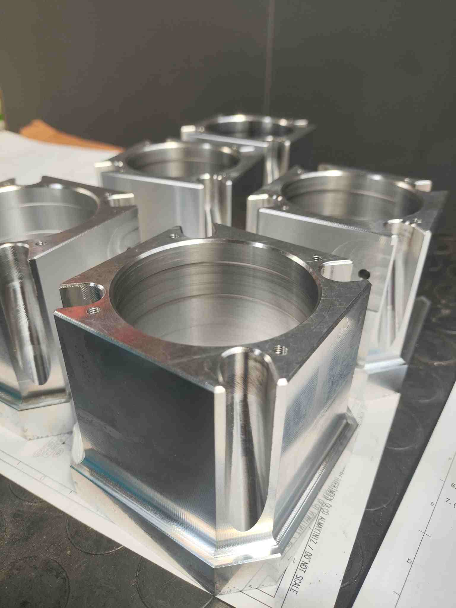 High Precision CNC Machining Servo Engine