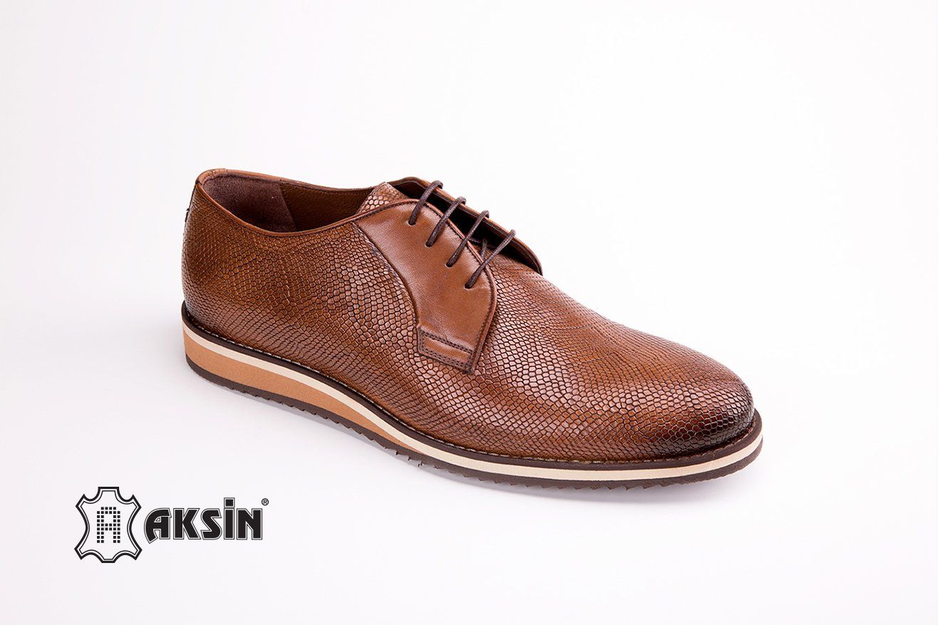 Men's Leather Laced Classic Shoes