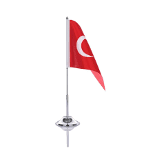 Single Turkish Table Flag