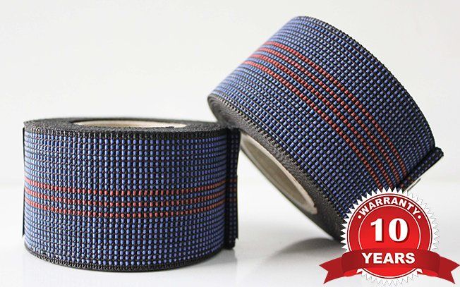 Blue Polyester Pp Elastic Tape