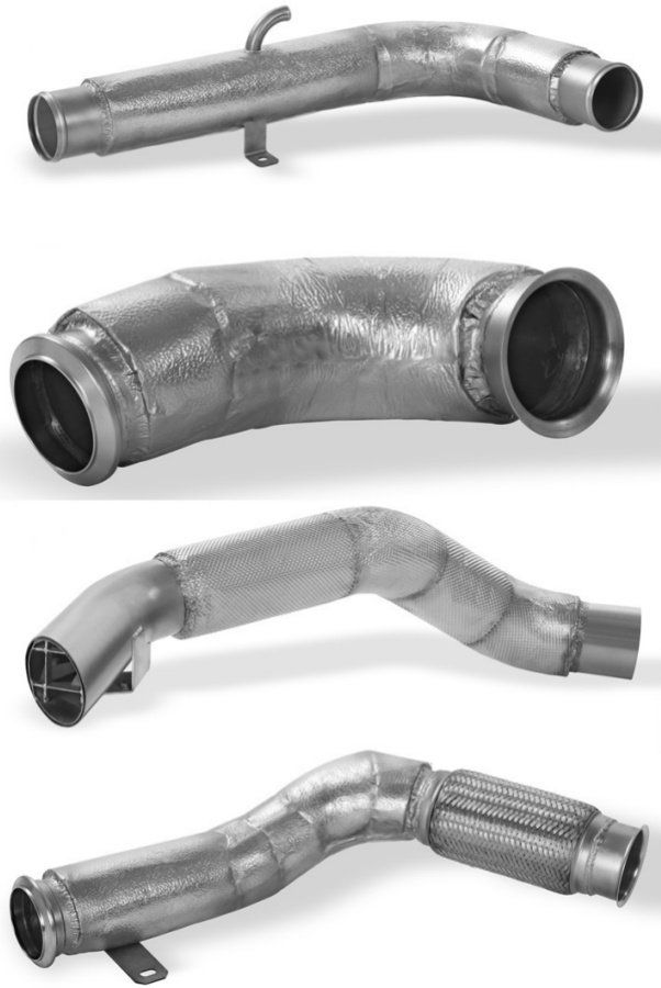 Automobile Insulation Exhaust Pipe