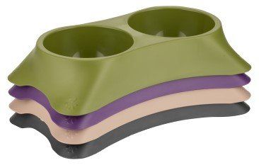 Kyane Cat food & water bowl 2 x 250ml