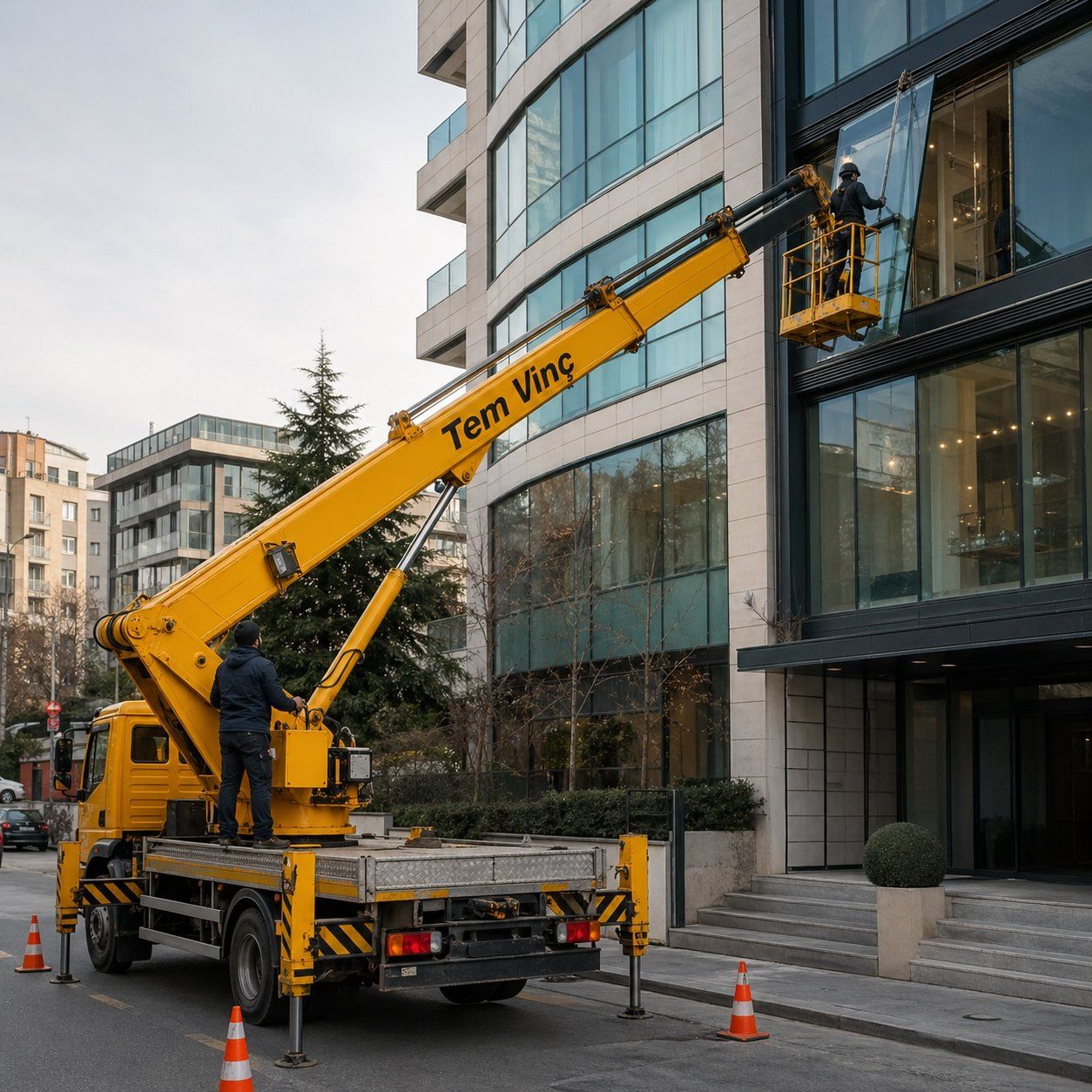MegaLift 45 Metre Sepetli Vinç