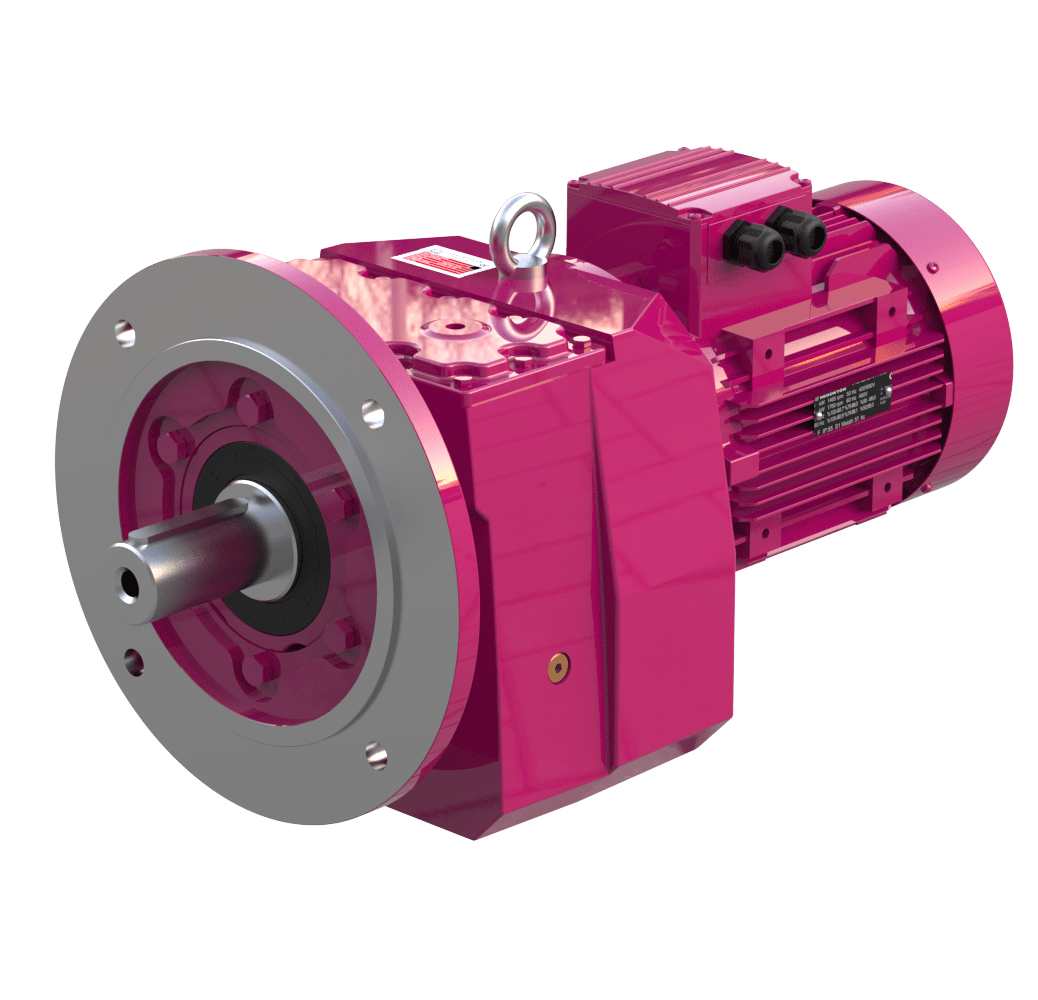 Flange Mounted Helical Gear Reducer