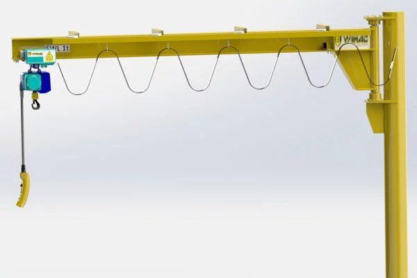 Mounted Slewing Jib Crane