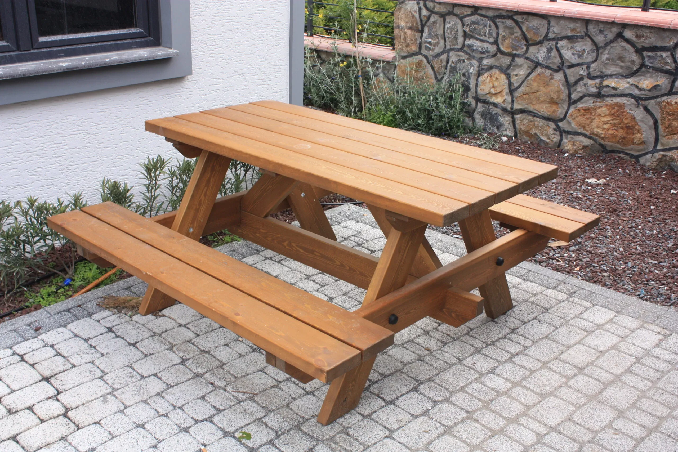 Wooden Picnic Tables