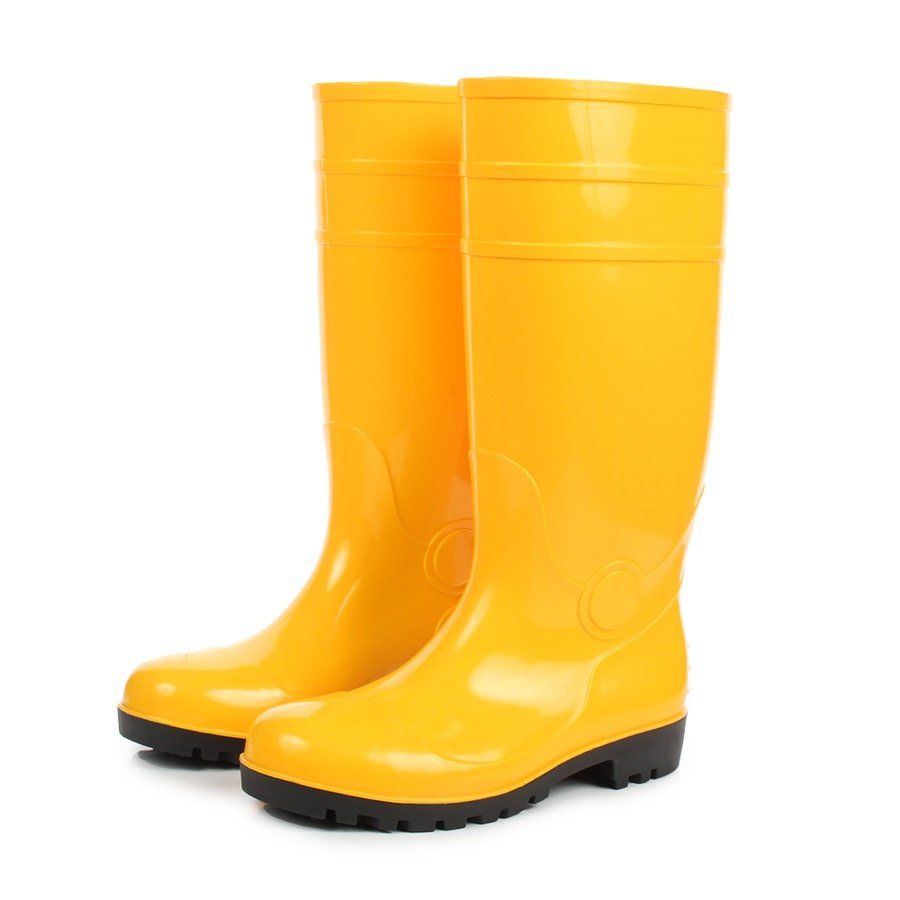 PVC Waterproof Safety Rain Boots