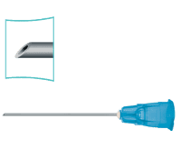 Retrobulbar (Atkinson) Cannulas Anesthesia Administration Retrobulbar Retrobulbar (Atkinson) CA100 // 0.50 x 38mm 25G CA101 // 0.60 x 38mm 23G  Indicated for injecting anesthetic agents into the muscle cone. Blunt tip.