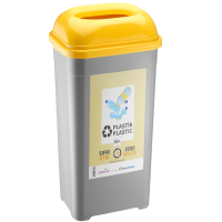 Plastic Waste Trash Can