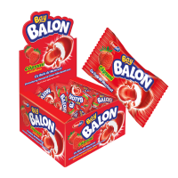 Bay Balon Strawberry Flavored Sugar Filled Gum