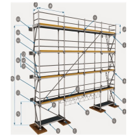 Flanged Wedge Scaffolding