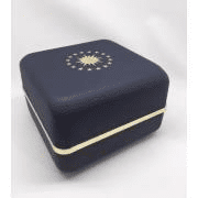 LEATHER COVERED WATCH BOXES