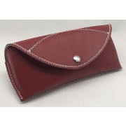 GLASSES BOXES WITH SPRING LEATHER SHEATH