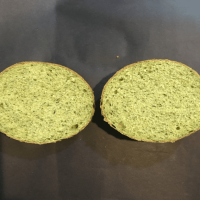 Spinach Hamburger Bread