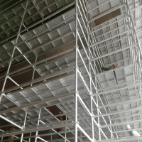 SAFETY FLANGE SCAFFOLDING SYSTEM