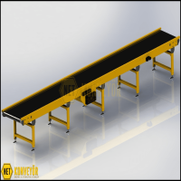 PVC Belt Flat Conveyor