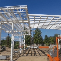 Canopy Steel Construction